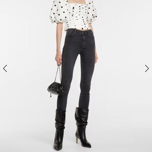 Citizens Of Humanity Black Skinny Jeans High-Waisted Stretch emo